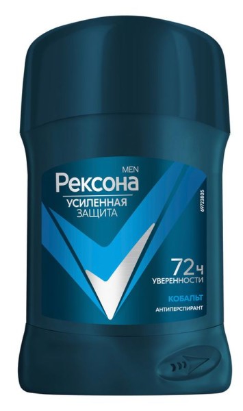 Изображение товара Антиперспирант Rexona Men стик Кобальт 50мл Антиперспирант Rexona Men стик Кобальт 50мл фотография