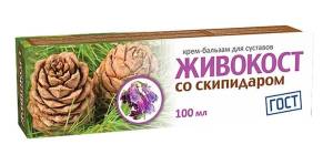 Живокост со скипидаром крем-бальзам для суставов 100мл