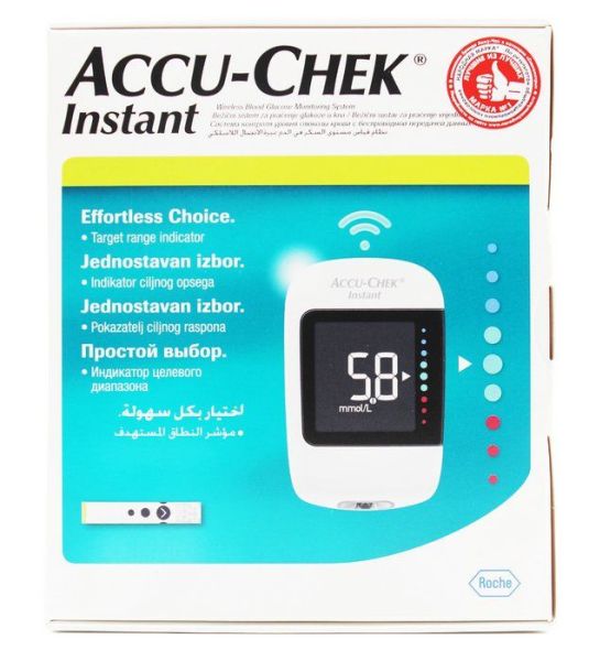 Глюкометр accu-chek instant набор фотография