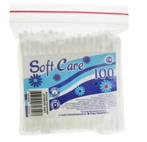 Ватные палочки Soft care 100шт